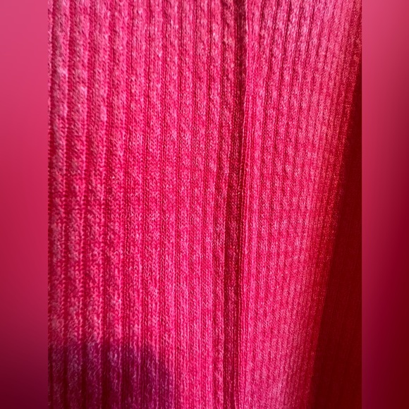NWT 🩷 Waffle Knit Pink Jumpsuit with Front Pockets - Picture 5 of 14